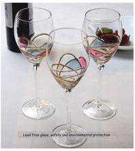 Load image into Gallery viewer, Beautiful Stain Glass Design Champagne Glasses - Ailime Designs