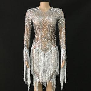Women's Stage Performance Fringe Dress Costume – Entertainment Industry
