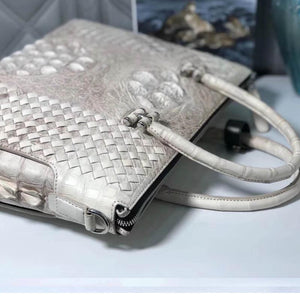 100% Genuine Crocodile Leather Skin Handbags - Ailime Designs