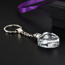 Load image into Gallery viewer, Rose Flower Transparent Keychain Holders - Purse Accessories