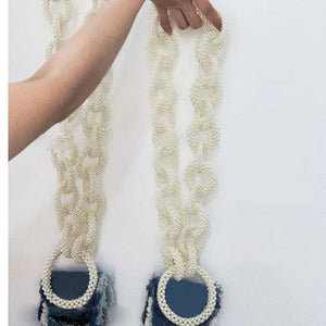Women’s Faux Pearl Chain link Straps - Ailime Designs