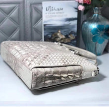 Load image into Gallery viewer, 100% Genuine Crocodile Leather Skin Handbags - Ailime Designs
