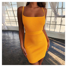 Load image into Gallery viewer, Women&#39;s Strapless Knit Design Body-con Dresses
