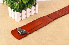 Load image into Gallery viewer, Women&#39;s 100% Genuine Cow Skin Leather Belts