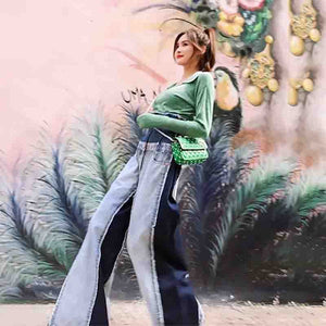 Women’s Street Style Design Denim Jeans – Fashion Apparel