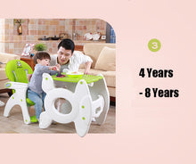 Load image into Gallery viewer, Children’s Multi-function Purple 3 n&#39; 1 Highchair - Ailime Designs