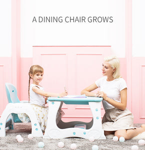 Children’s Blue Multi-function Highchairs - Ailime Designs