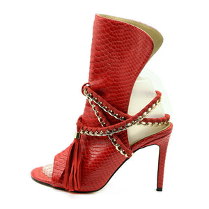 Women's Gladiator Fringe Tassel Design Shoe Boots