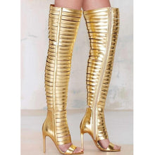 Load image into Gallery viewer, Women&#39;s Roman Design Knee-high Shoe Boots – Fine Quality Accessories