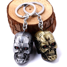 Load image into Gallery viewer, Skull head Rhinestone Keychain Holders - Purse Accessories