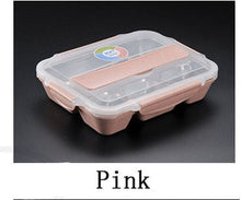 Load image into Gallery viewer, Portable Stainless Steel Tray Lunch Containers