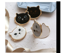 Load image into Gallery viewer, Adorable Cat Design Compact Purse Mirrors - Ailime Designs
