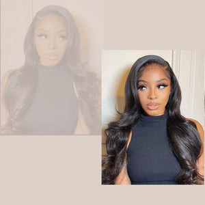 Bodywave Brown Lace Front Human Hair Wigs -  Ailime Designs