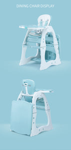 Children’s Blue Multi-function Highchairs - Ailime Designs