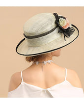 Load image into Gallery viewer, Could Tea-Time w/ Us Wearing This Fabulous Style Brim - Ailime Designs