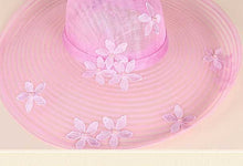 Load image into Gallery viewer, Pinky Brim Sensational Women&#39;s Hot New Flower Design Hats - Ailime Designs