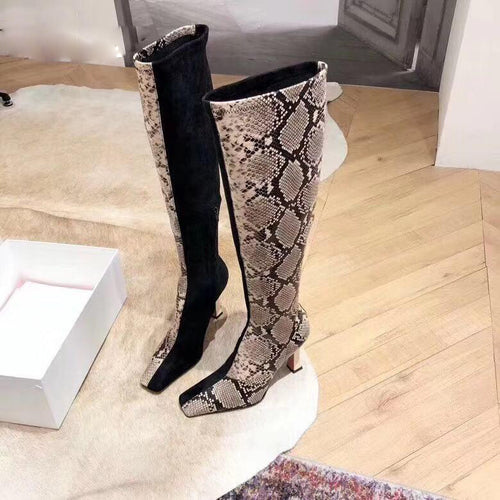 Women's Chic Paris Design Knee-high Boots – Fine Quality Accessories