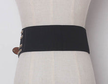 Load image into Gallery viewer, Women&#39;s Rivet Design Cummerbund Belts