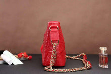 Load image into Gallery viewer, 100% Genuine Red Crocodile  Leather Skin Handbags - Ailime Designs