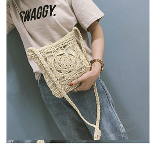 Women's Stylish Summer Bamboo Straw Handbags - Ailime Designs