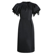 Load image into Gallery viewer, Women&#39;s Elegant Pleated Neck Design Dresses - Ailime Designs