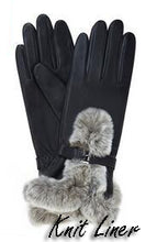 Load image into Gallery viewer, Great Style Women’s Genuine Leather Skin Gloves –Winter Accessories