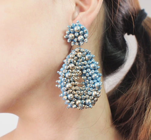Women's Handmade Beaded Earrings