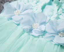 Load image into Gallery viewer, Children’s Elegant Flower Motifs Design Dresses - Ailime Designs - Ailime Designs