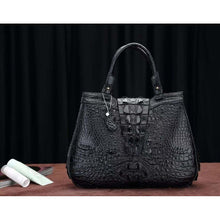 Load image into Gallery viewer, 100% Genuine Crocodile Leather Skin Handbags - Fine Quality Luxury Accessories