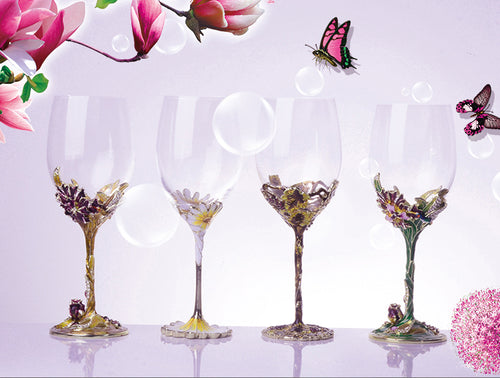 Best Elegant Special Occasion Champagne Glasses - Ailime Designs