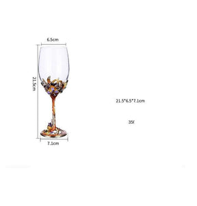 Elegant Iris Engraved Base Design Champagne Glasses - Ailime Designs
