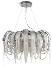 Load image into Gallery viewer, Tassels Chain Link Design Elegant Chandelier Light Fixture