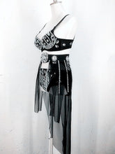 Load image into Gallery viewer, Women&#39;s Stage Performance 3 Pc Skirt Set Costume - Entertainment Industry