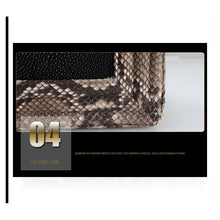 Load image into Gallery viewer, 100% Genuine Python &amp; Sting Ray Leather Skin Handbags - Ailime Designs