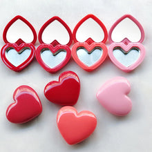 Load image into Gallery viewer, Adorable Compact Design Heart-Shape Mirrors - Ailime Designs