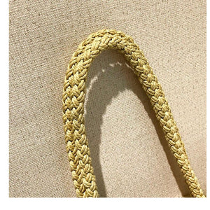 Women's Stylish Summer Delightful Bamboo Straw Handbags - Ailime Designs