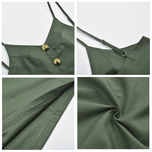 Women's Summer 2pc Asymmetry Skirt Sets w/ Button Design - Ailime Designs