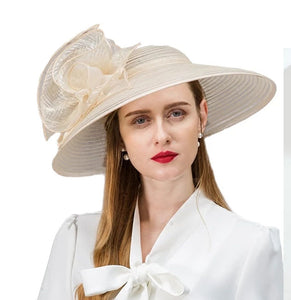 Organza Vintage Style Women's Bowl Design Hats - Ailime Designs