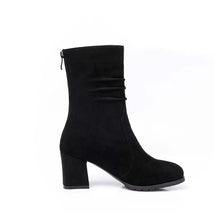 Load image into Gallery viewer, Women&#39;s Fine Quality Ultra Suede Ankle Boots