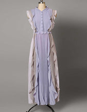 Load image into Gallery viewer, Women&#39;s Elegant Ruffle Layered Evening Dress