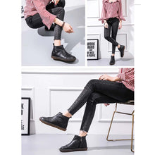 Load image into Gallery viewer, Women&#39;s Soft Casual Genuine Leather Skin Ankle Boots - Ailime Designs