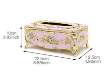 Load image into Gallery viewer, Luxury Victorian Style Tissue Boxes w/ Decorative Ornaments Designs