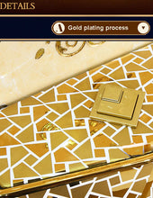 Load image into Gallery viewer, Luxury One-Piece Decorative Stain Glass Design Toilets