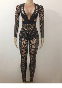 Women's Stage Performance Jumpsuit Costume – Entertainment Industry