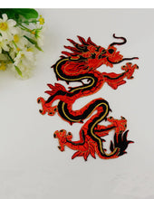 Load image into Gallery viewer, Embroidered Chinese Dragon Garment Applique