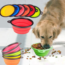 Load image into Gallery viewer, Animal Portable Camouflage Print Design Water Bowls - Animal Accessories - Ailime Designs