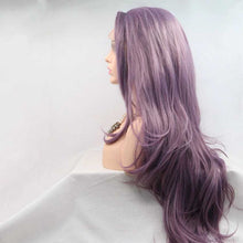 Load image into Gallery viewer, Best Wavy  Purple Lace Front Synthetic Hair Wigs -  Ailime Designs