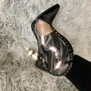 Women's Transparent Sexy Hot Ankle Boots