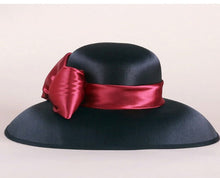 Load image into Gallery viewer, Women&#39;s Basket Style Brim Hats w/ Oversize Bow - Ailime Designs