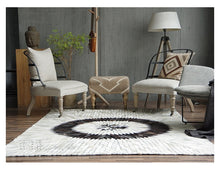 Load image into Gallery viewer, Modern Style Genuine Leather Skin Area Rugs w/ Center Medallion